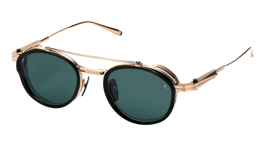 Infinity - Brushed 12k Gold Black Rhodium Nd Titanium Sunglasses