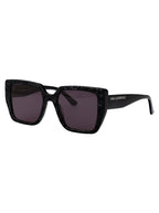 Kl6036s 007 Black W/pattern Acetate Sunglasses