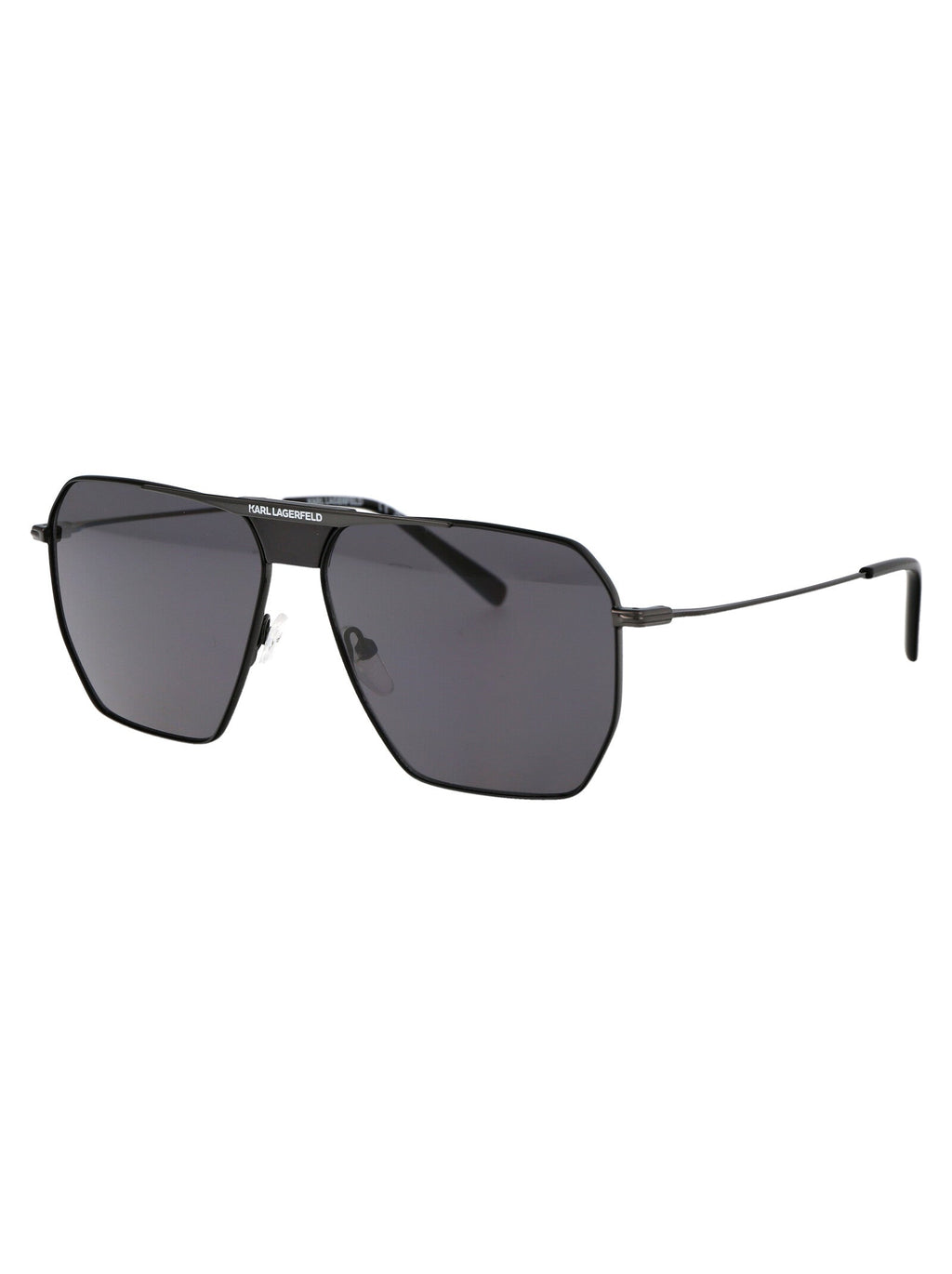 Kl350s 1 Shiny Black Metal Sunglasses