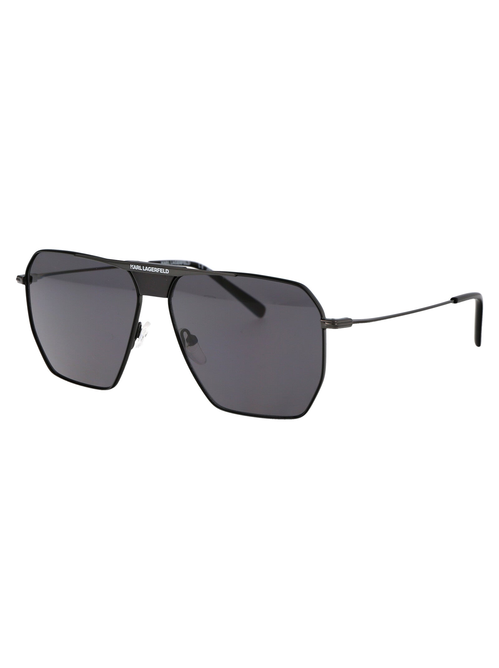 Kl350s 1 Shiny Black Metal Sunglasses