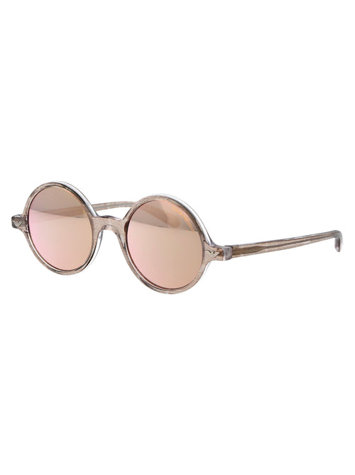 0ea 501m 60204z Crystal Brown Pattern Acetate Sunglasses