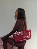 BOLSO ESSENTIAL EAST-WEST | CHERRY
