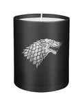 Juego de Tronos Vela Vidrio House Stark 8 x 9 cm