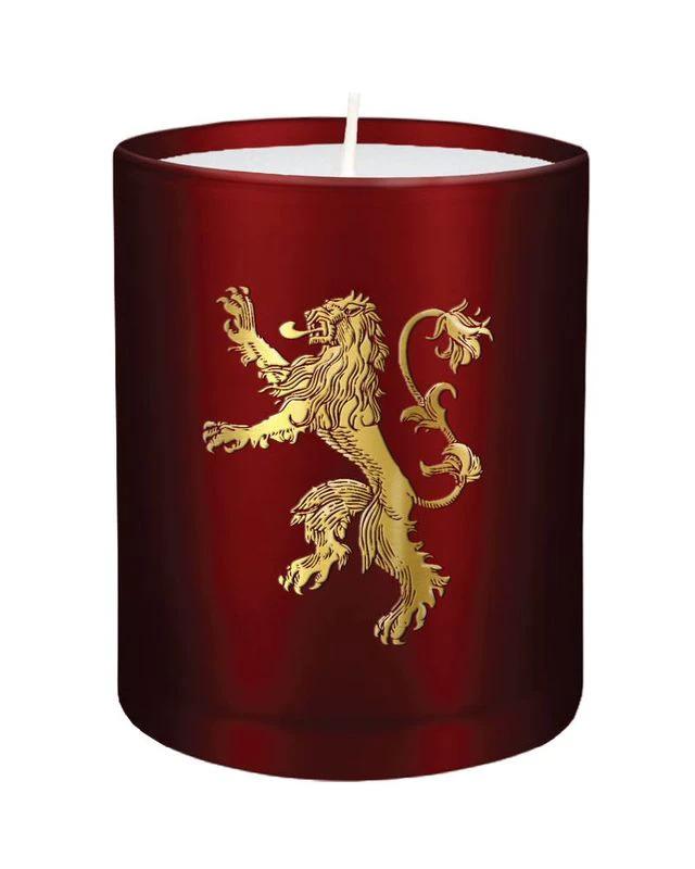 Juego de Tronos Vela Vidrio House Lannister 8 x 9 cm