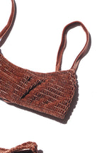 BIKINI ETEREA TEXTURA VELVELT CAPUCCINO