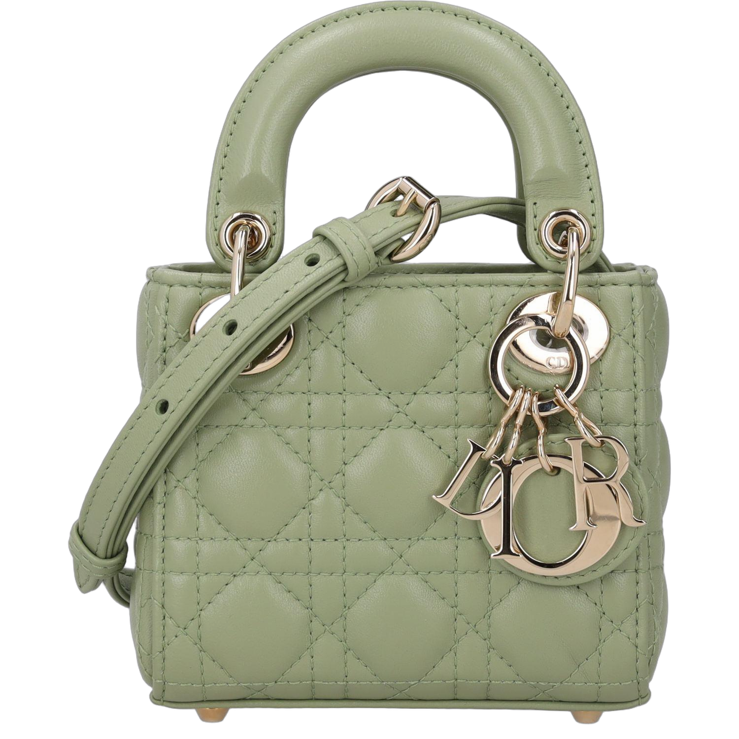 Dior Micro Lady Dior Bag — Green