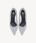 EternalPace Diamond Pointed Toe Heeled Pump - Low Heeled