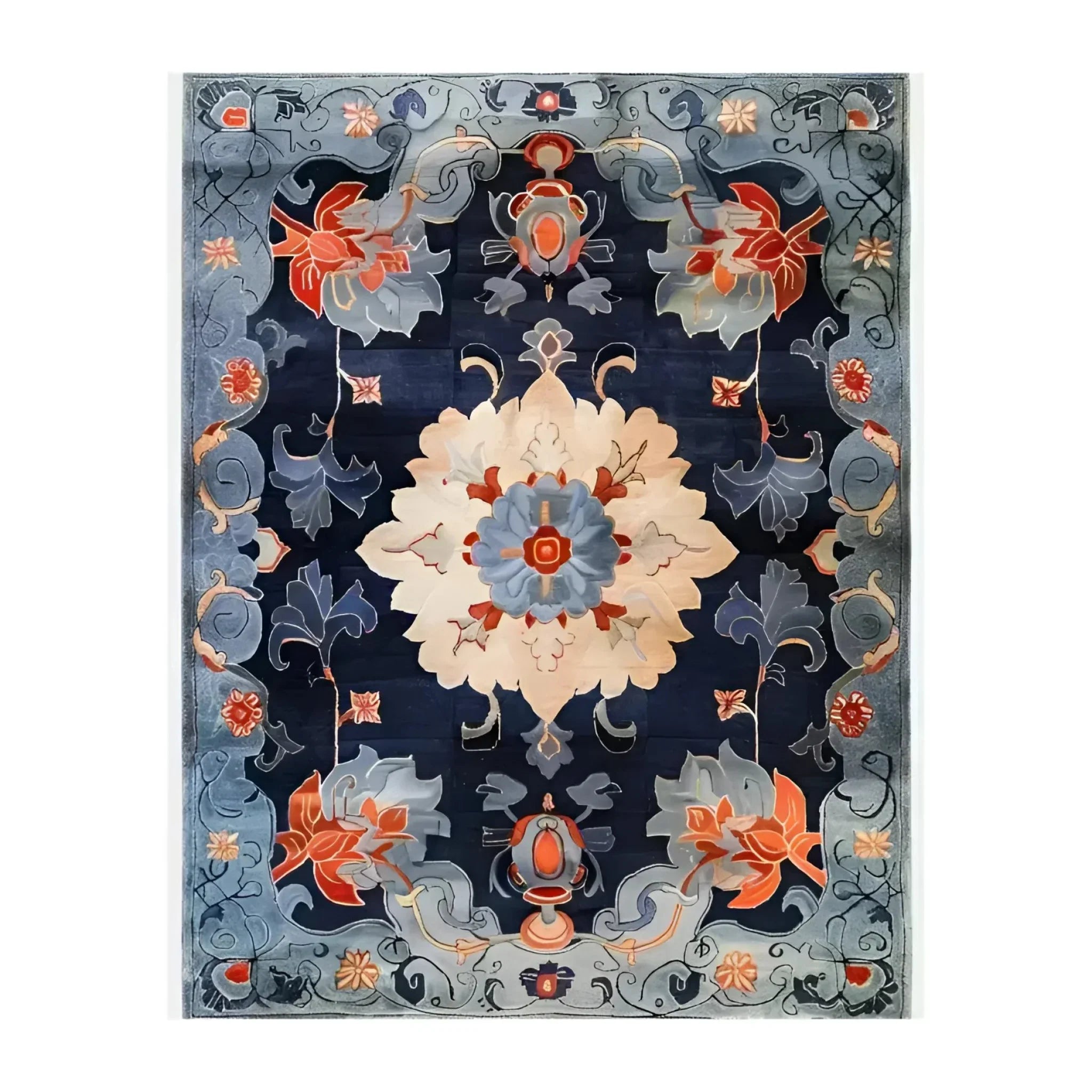 Imperial Garden Hand Tufted Rug