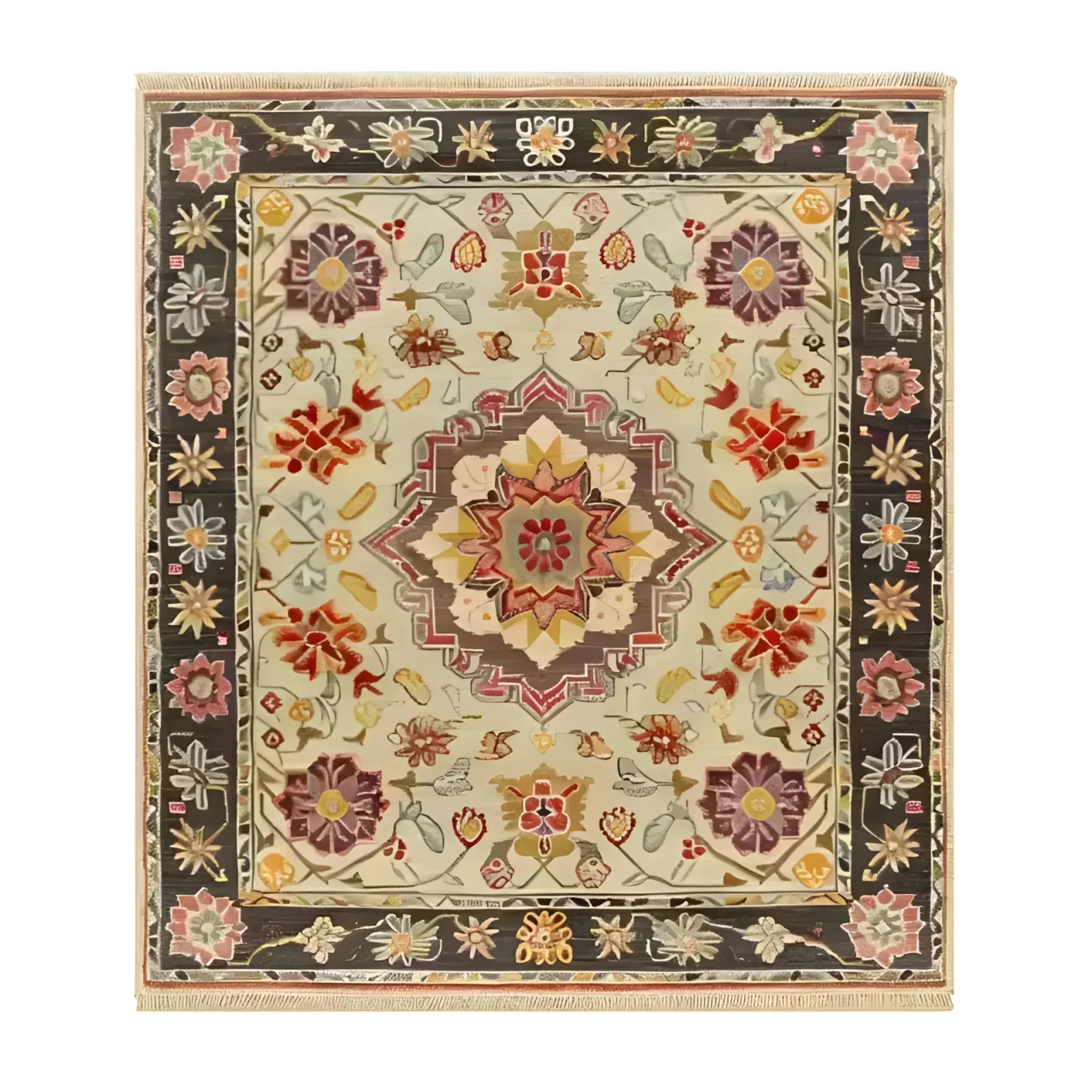 Imperial Opulence Hand Knotted Area Rug