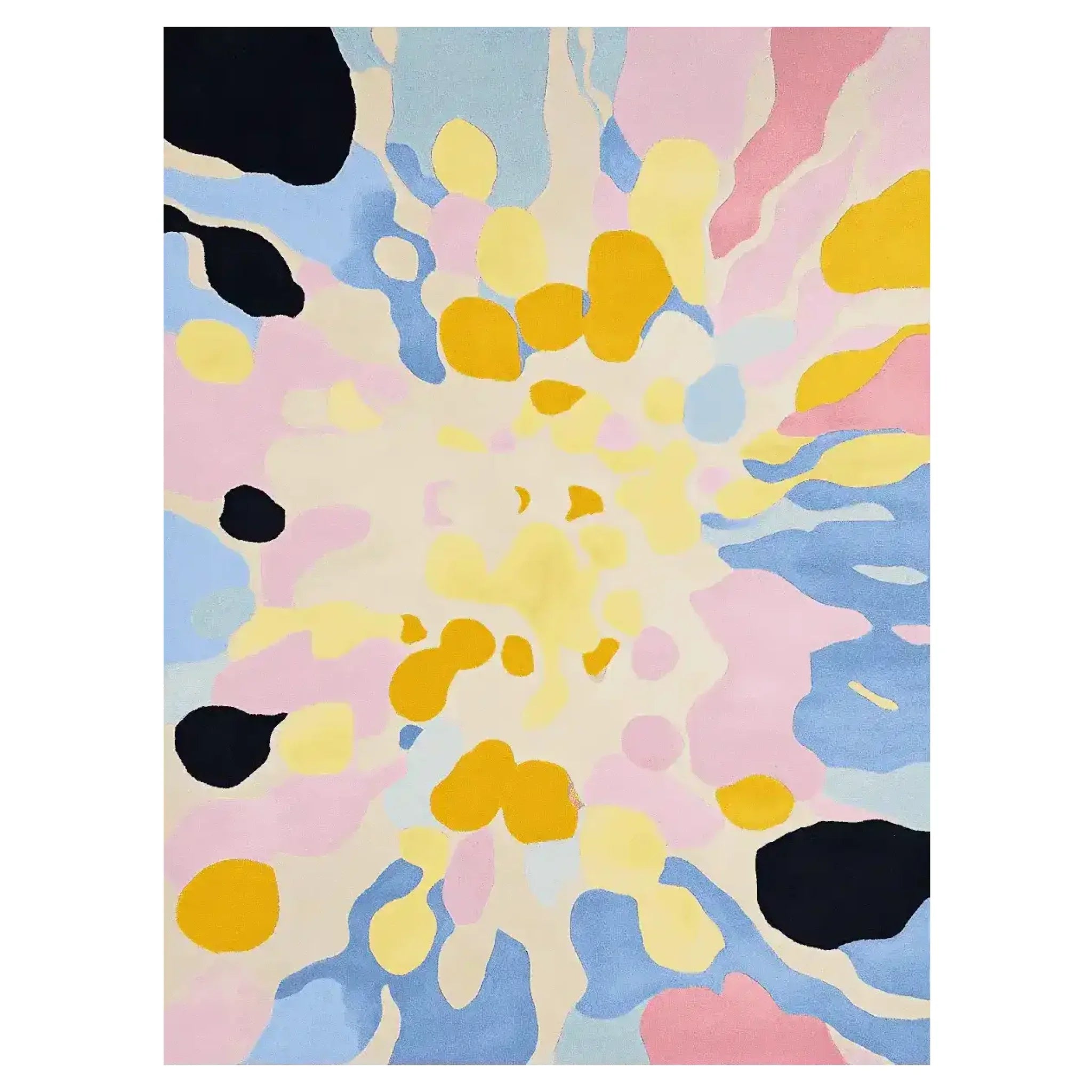 Impressionist Light Garden Hand Tufted Rug