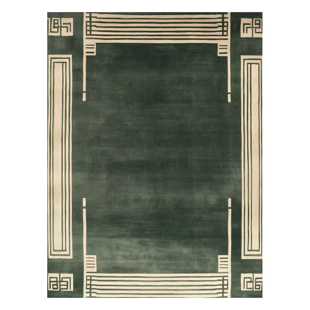 Infinite Maze Hand Tufted Wool Rug