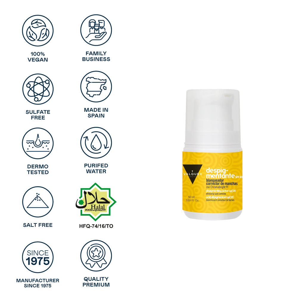 Crema facial Activo despigmentante SPF 20 - 50 ml