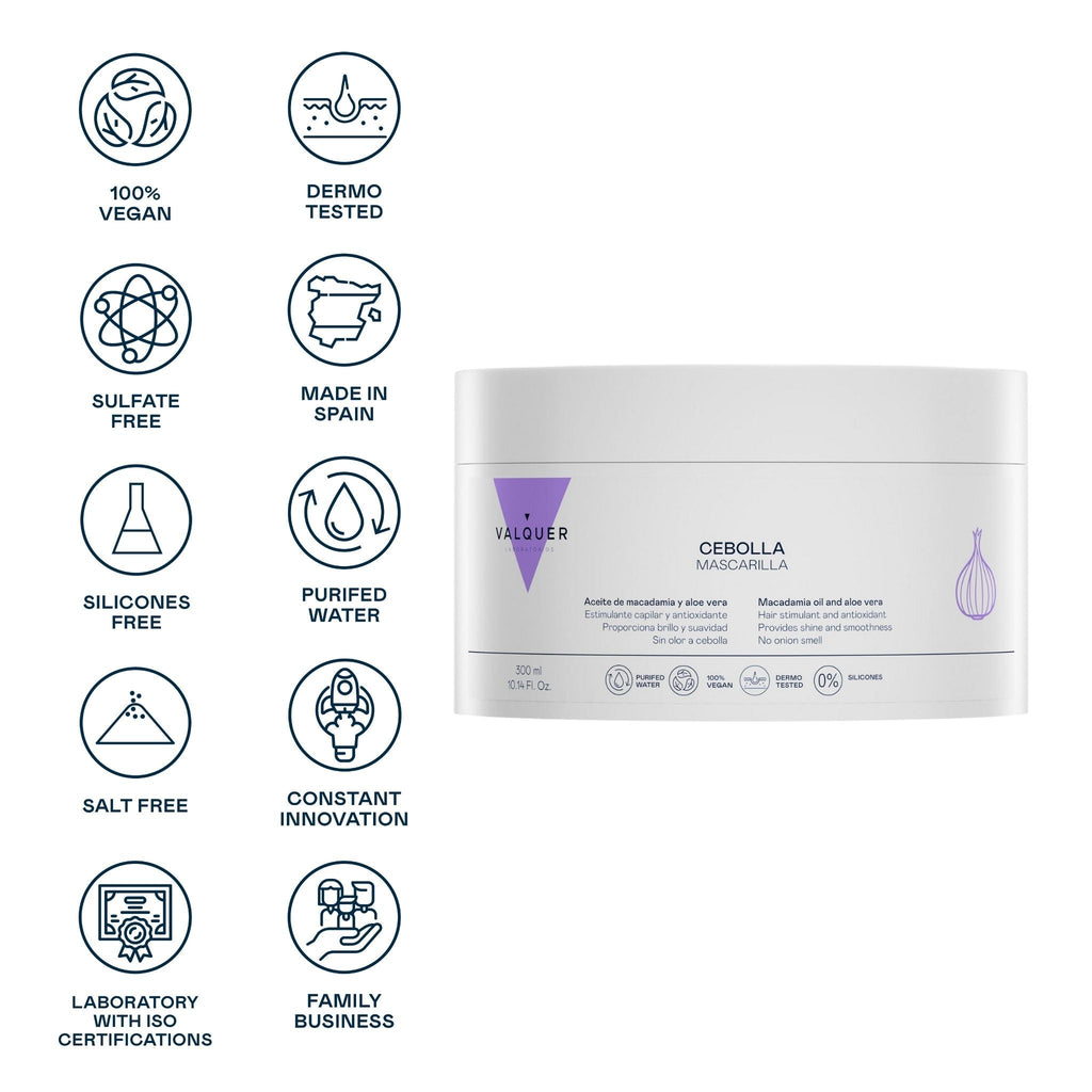 Mascarilla capilar de cebolla - 300 ml