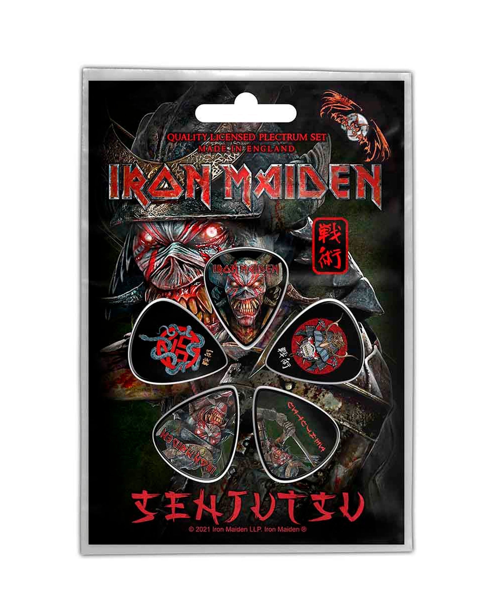 Iron Maiden - Pack de púas "Senjutsu"