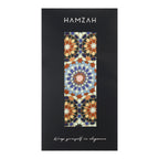 Purple & Brown Silk Scarf Baraka V2