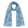 Islamic Motifs Silk Scarf Hijaz V1