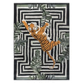 Jade Tiger Threshold Hand Tufted Wool Rug
