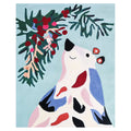 Jingle Frost Bear Hand Tufted Rug