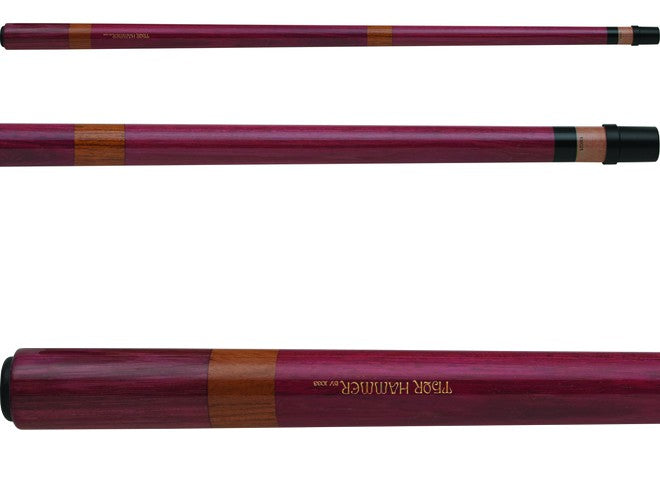 Joss Thor Hammer Break Cue- Purple Heart