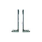 Juego Postes Voley Regulable Tenis Fijo (par)
