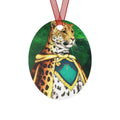 Jungle King Metal Ornaments