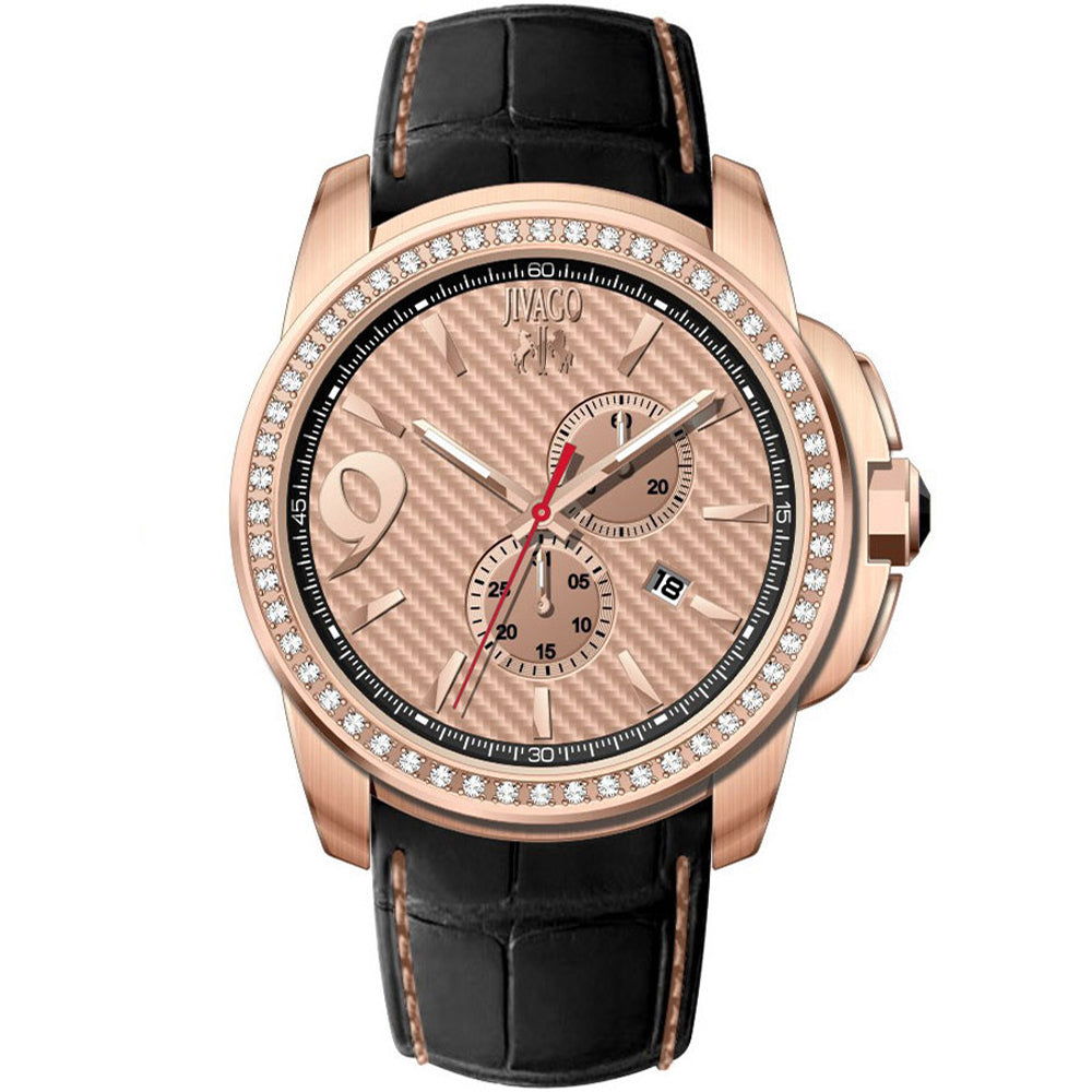 Jivago Gliese Watch — Rose gold