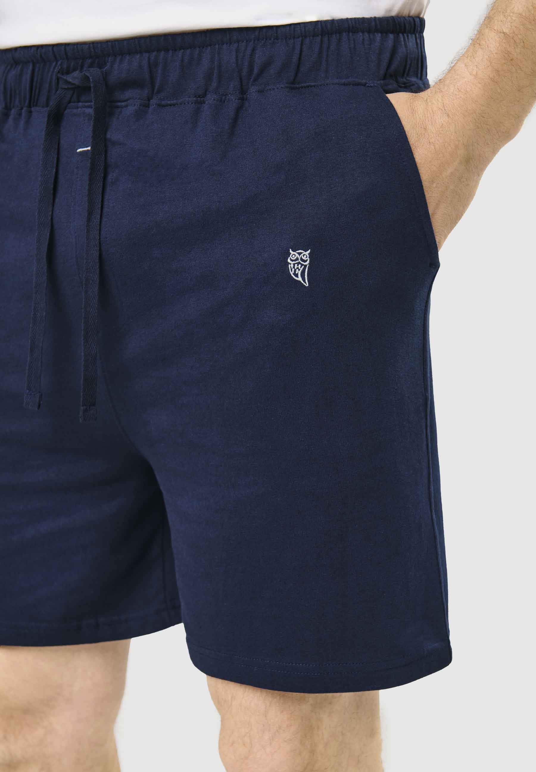 Pantalón Pijama Hombre Corto Punto Liso - Azul 9403_39