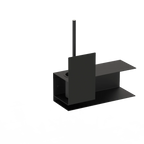 Toilet brush holder Lugano – modern bathroom accessories in stainless steel