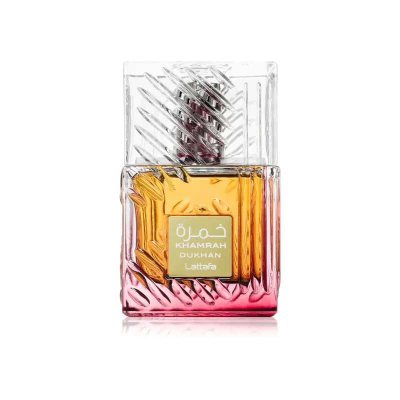 Khamrah Dukhan Lattafa - Aroma especiado, ahumado y oriental