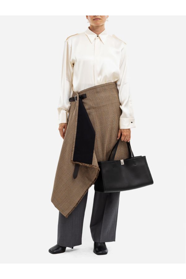 Phoebe Philo Kilt Skirt — Brown