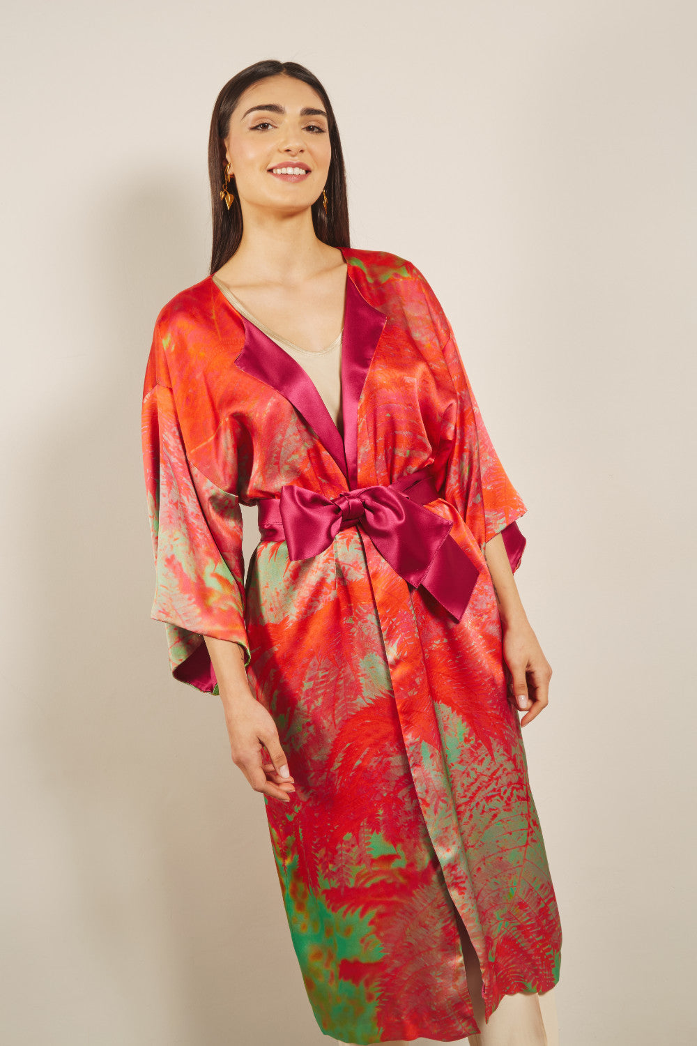 KIMONO LARGO JACARANDA