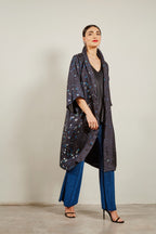 KIMONO LARGO LENTEJUELAS
