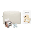 kit Esencial neceser Beige + chupete clásico + mordedor Nenina & Co