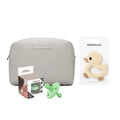 kit Esencial neceser Gris+ chupete clásico + mordedor Nenina & Co