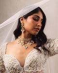The Ranisa Necklace Set By KYNAH, Luxury Indian Fashion & Bridal Wear