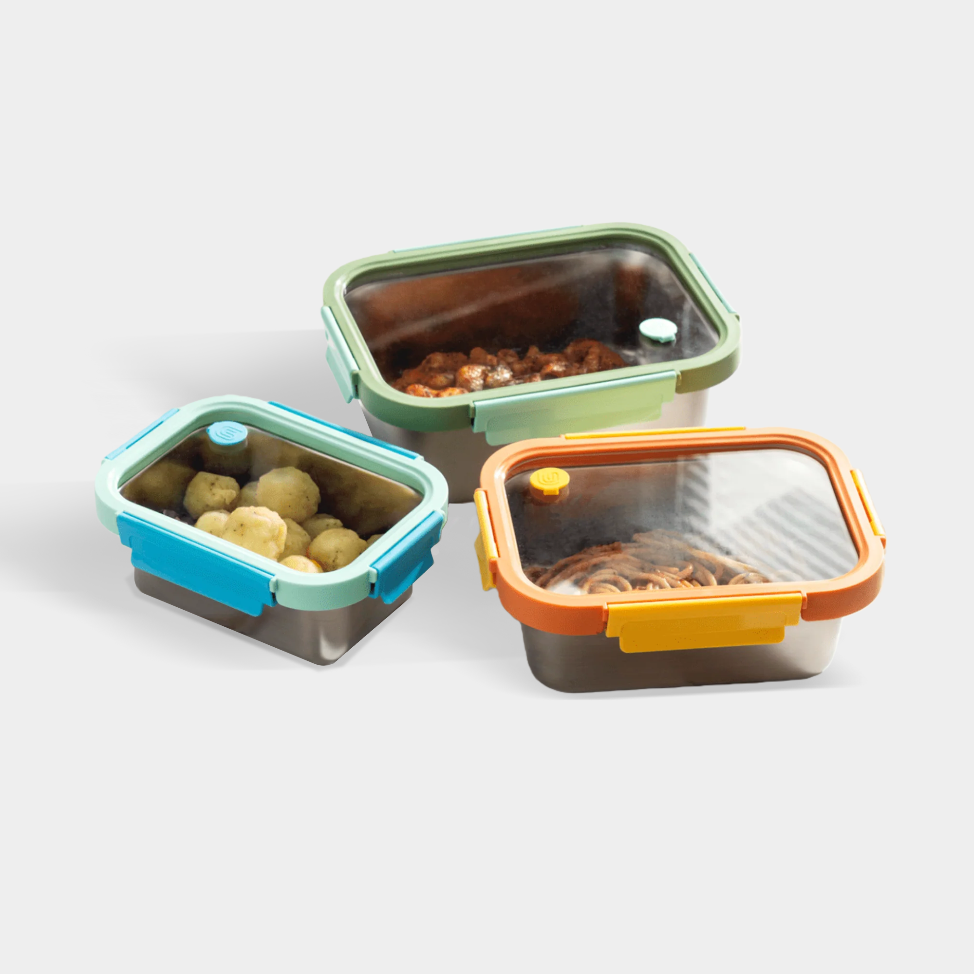 GENICOOK The Stainless Steel Container Set