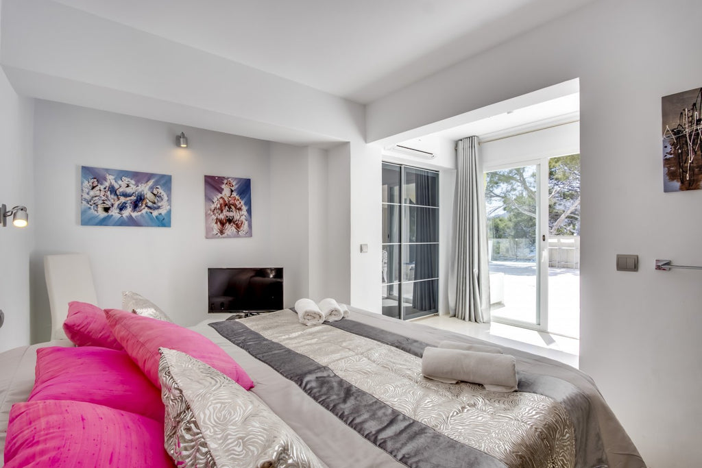 Exclusive Ibiza Villa with Private Beach Access, Beautiful Interiors and Breathtaking Views near Es Cubells