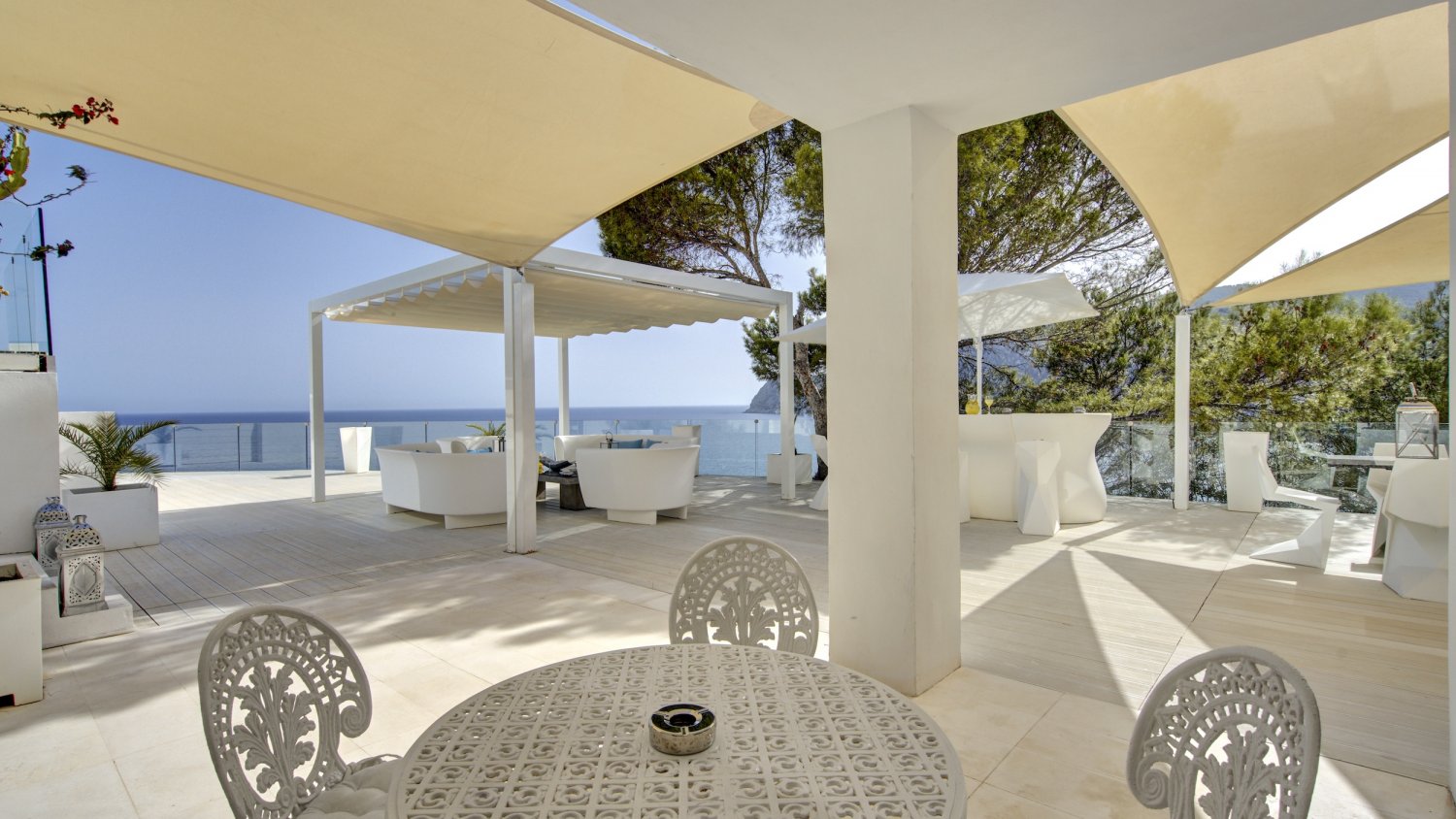 Exclusive Ibiza Villa with Private Beach Access, Beautiful Interiors and Breathtaking Views near Es Cubells