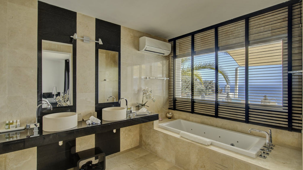 Exclusive Ibiza Villa with Private Beach Access, Beautiful Interiors and Breathtaking Views near Es Cubells