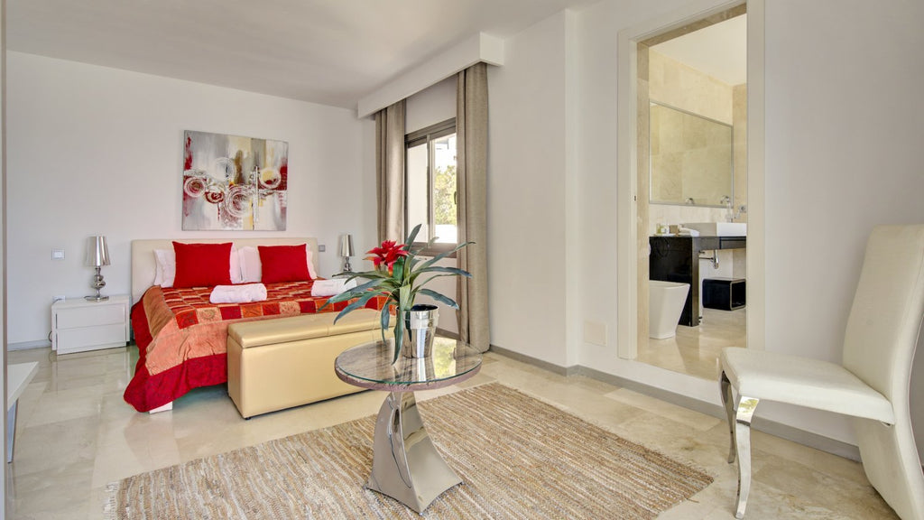 Exclusive Ibiza Villa with Private Beach Access, Beautiful Interiors and Breathtaking Views near Es Cubells