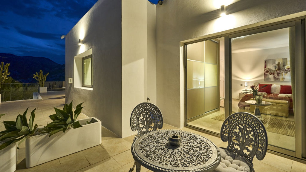 Exclusive Ibiza Villa with Private Beach Access, Beautiful Interiors and Breathtaking Views near Es Cubells