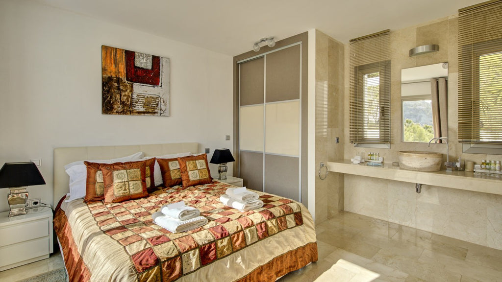Exclusive Ibiza Villa with Private Beach Access, Beautiful Interiors and Breathtaking Views near Es Cubells