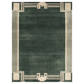 Labyrinth Ascent Hand Tufted Wool Rug