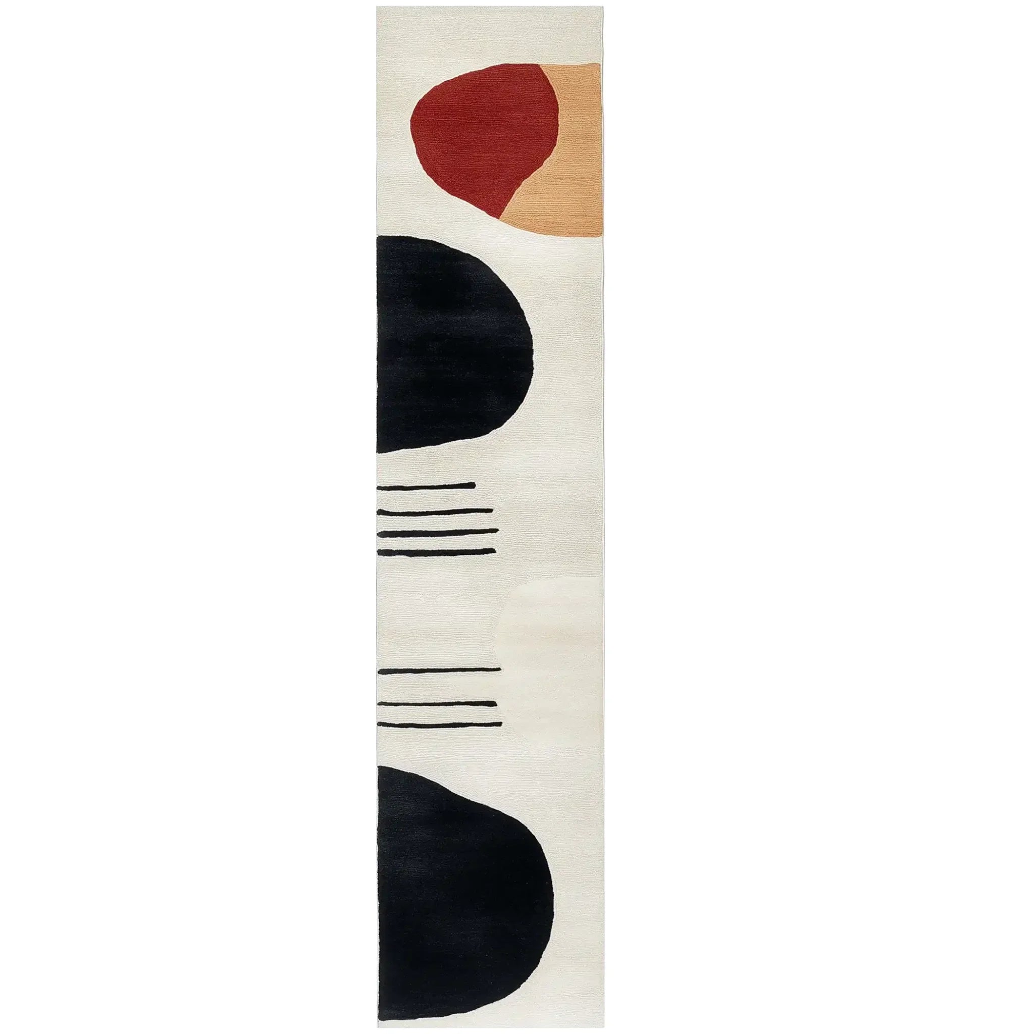 Labyrinthine Echoes Hand Tufted Wool Rug