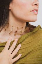 CHOKER LAINE | MARRON