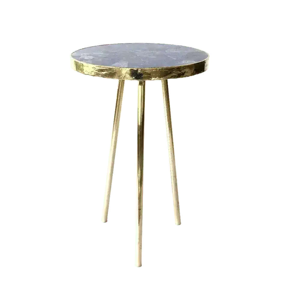 Lapis Lazuli Round Coffee Side Table
