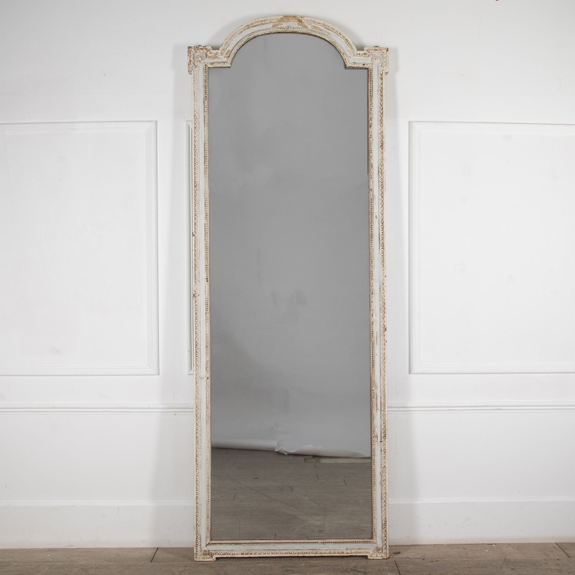 Large 18th Century French Louis XVI Mirror By Sister Parish Design