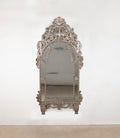 Large 18th Century Italian Silver Gilt Mirror By Sister Parish Design