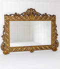 Large 19th Century Italian Giltwood Mirror By Sister Parish Design