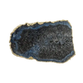 Large Black and Blue Agate Cheese Platter Tray